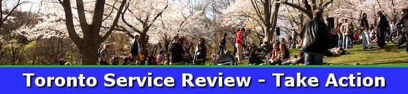 Toronto Service Review Banner