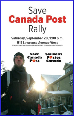 Save Canada Post Flyer