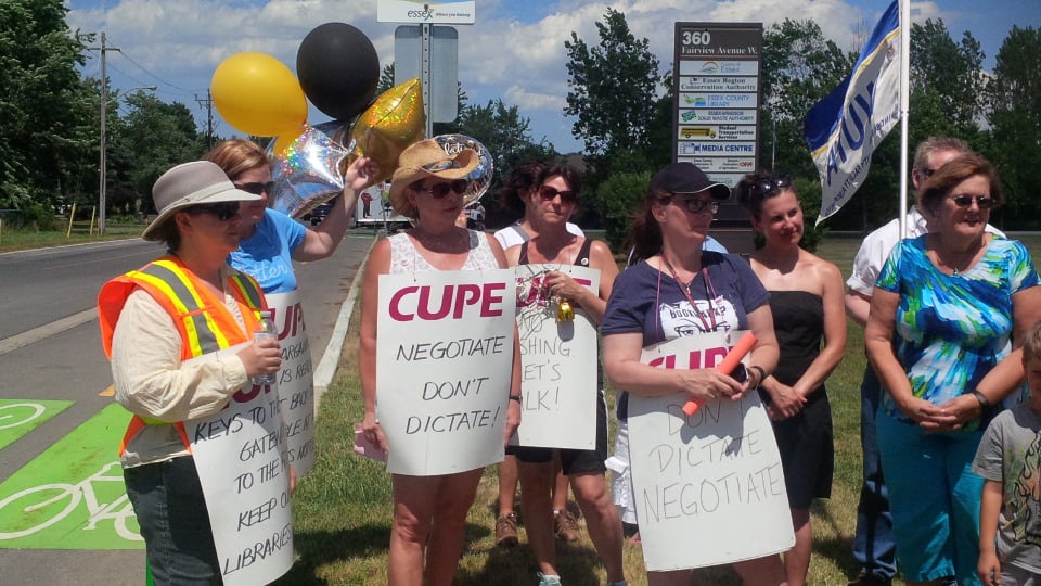 CUPE 2974, Essex County Library