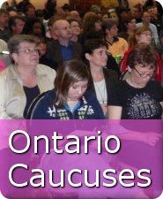 Click Here to see the Ontairo Caucuses