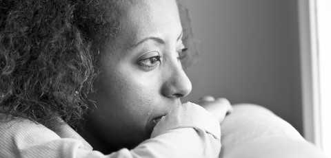 National day of remembrance and action to end violence against women image of women looking in the distance
