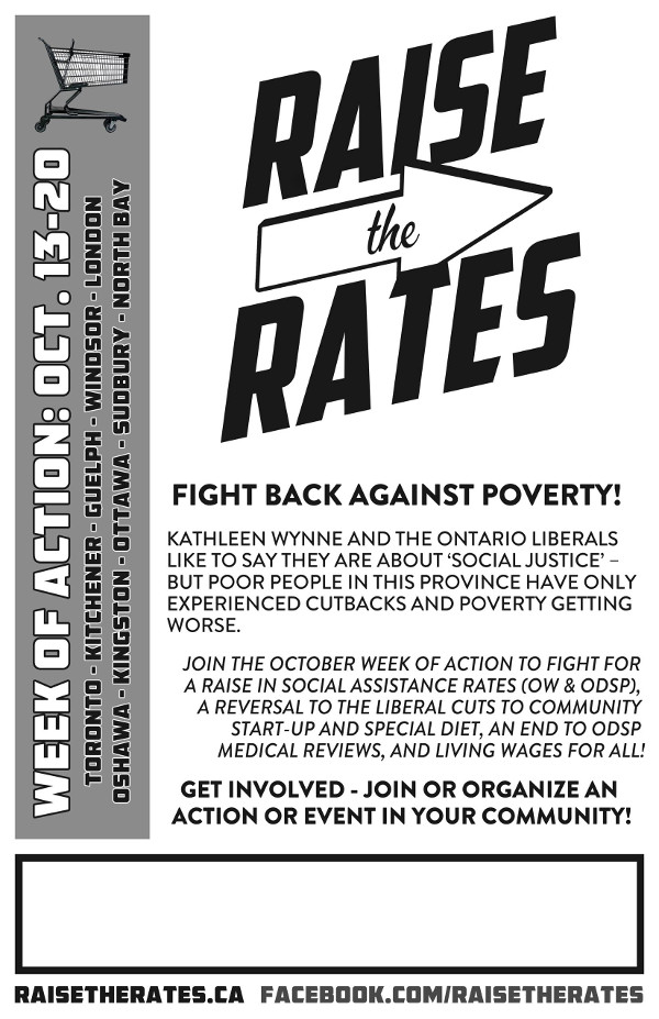 Raise the Rates poster