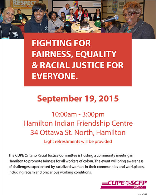 Community Meeting: Fighting for Fairness, Equality & Racial Justice for ...