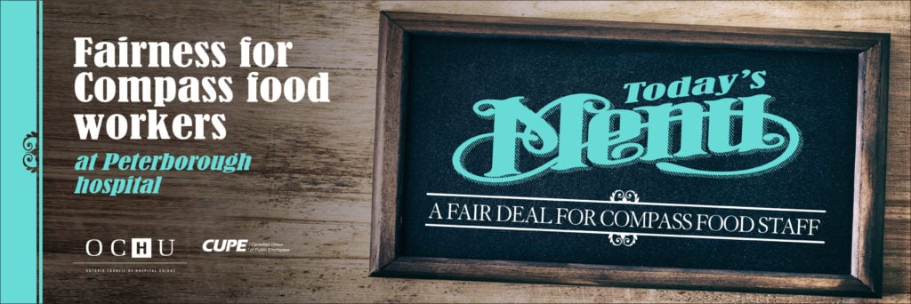 Fairness for compass food workers Fairness for compass food workers