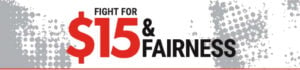 Holiday action for $15 and Fairness @ Southeast Corner of Yonge and Dundas | Toronto | Ontario | Canada