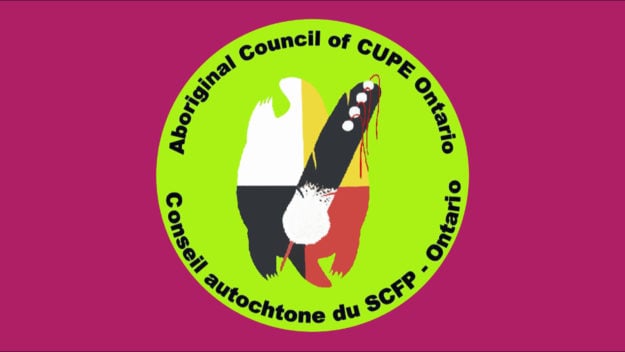 Aboriginal Logo with Pink background