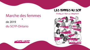 Marches des femmes de 2019 aux quatre coins de l’Ontario