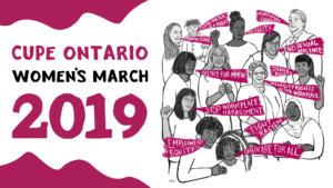 Women's Marches Across Ontario 2019