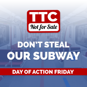 Don’t Steal Our Subway! City-wide Day of Action