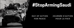 Il faut cesser d’armer l’Arabie saoudite : Journée d’action pour la paix