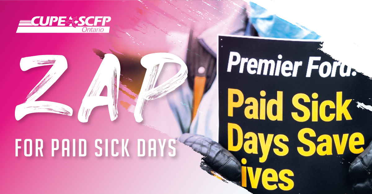 ZAP for Paid Sick Days
