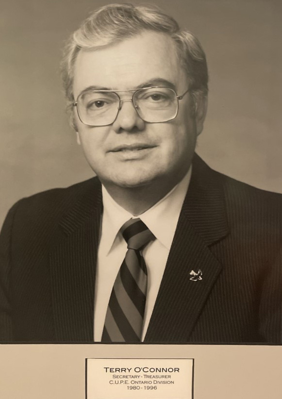 Image of Terry O'Connor in a suit