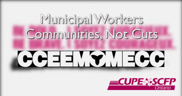 Communities not Cuts Card