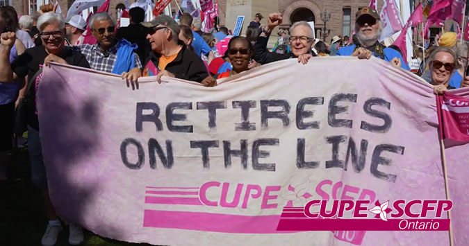Retirees Defend Healthcare Rally