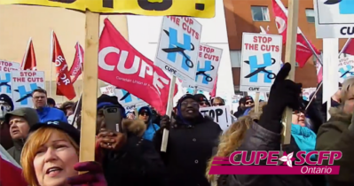 Health Care Rally Banner